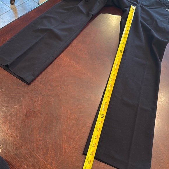 Calvin Klein Women’s straight leg stretch Trouser Black Pants Size 4 - Picture 8 of 17